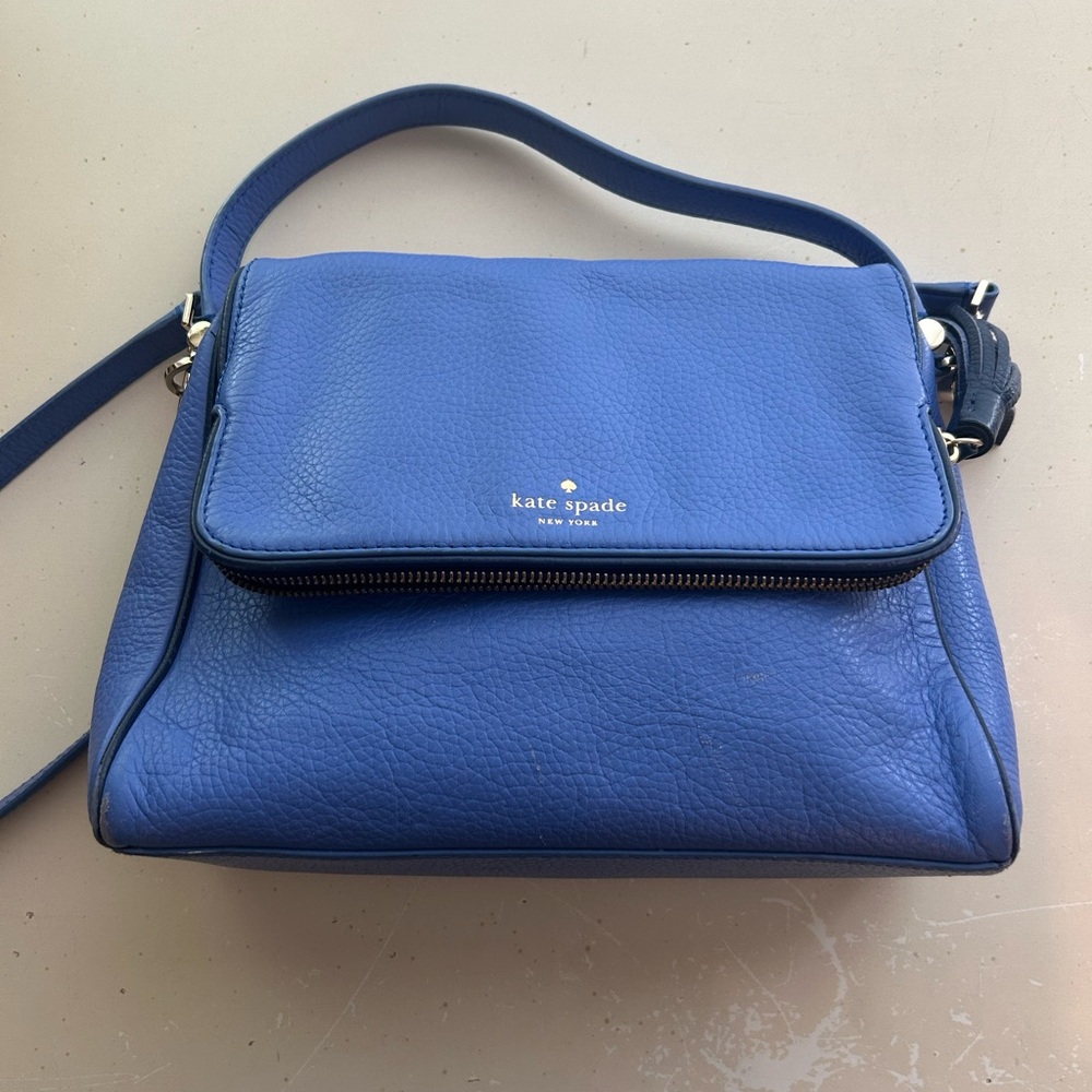 Kate Spade Royal Blue Crossbody Bag
